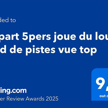 La Joue Du Loup, Aux Pieds Des Pistes Et Vue Sur Montagnes Apartman Kültér fotó