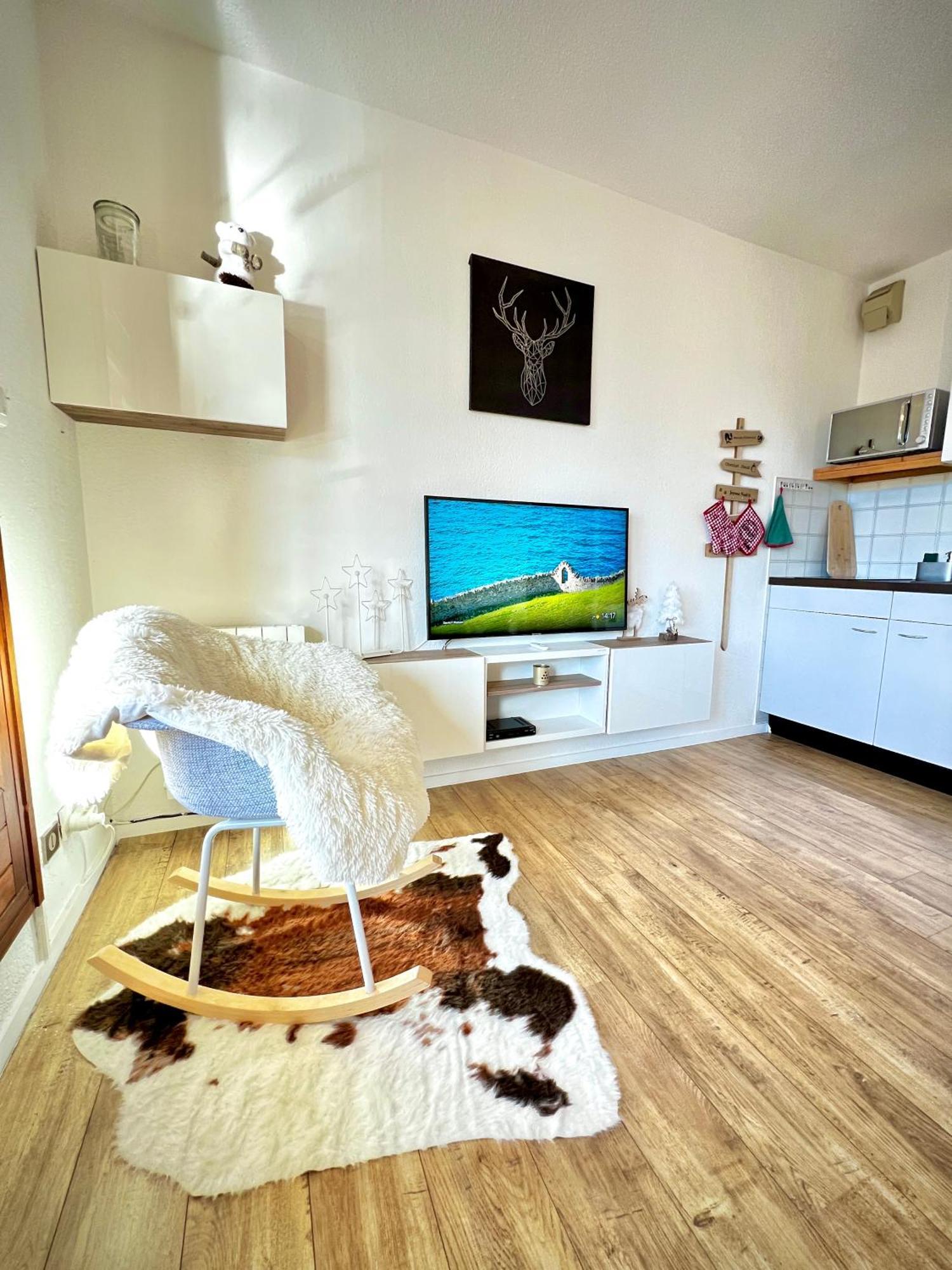 La Joue Du Loup, Aux Pieds Des Pistes Et Vue Sur Montagnes Apartman Kültér fotó